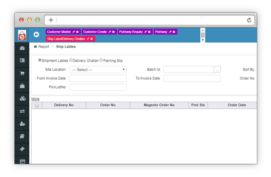 Shipping Rules for Logistics Management